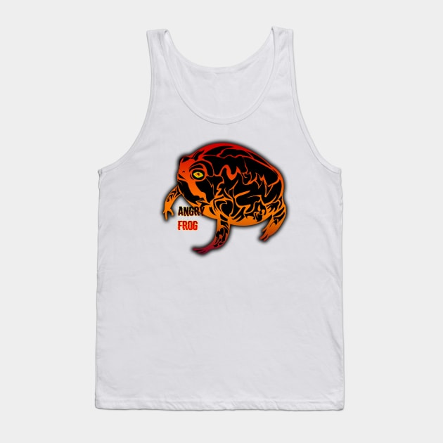 angry frog Tank Top by denpoolswag